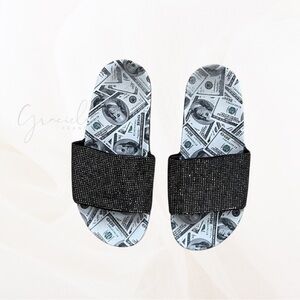 Studded Money Slides - Used